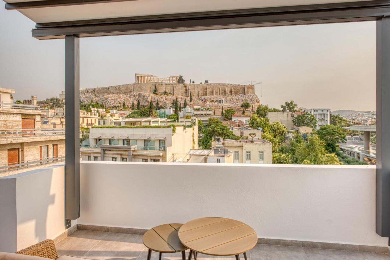 雅典Cozy Deck Roof Apt At The Foothills Of Acropolis公寓 外观 照片